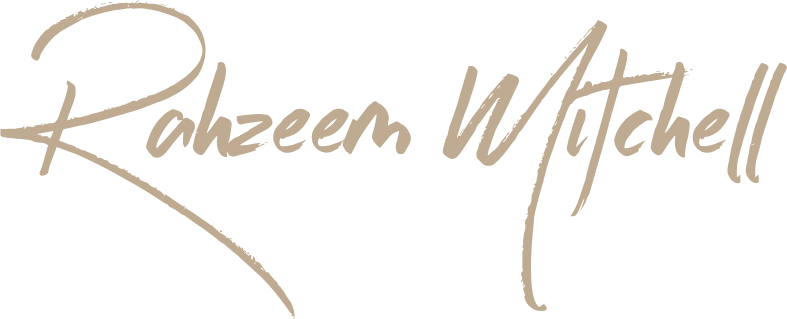 Rahzeem Mitchell signature